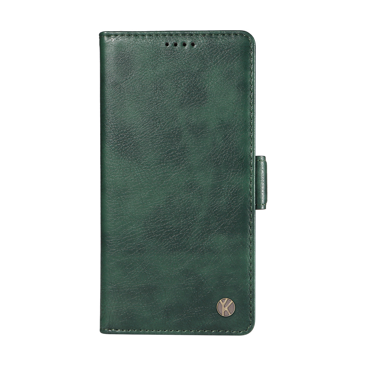 For iPhone 17 Pro Max Case YIKATU YK-007 Litchi Texture PU Leather Wallet Phone Cover - Green