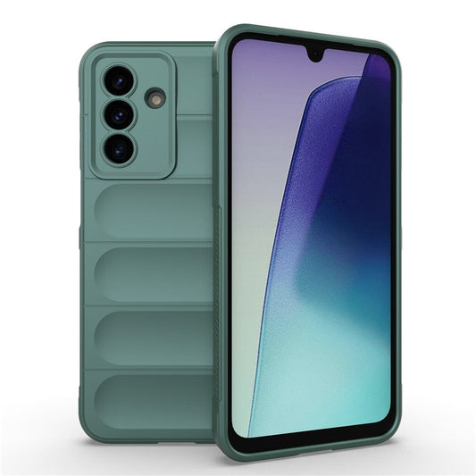 For Samsung Galaxy A17 5G Case Anti-Drop Soft TPU Rugged Phone Back Cover - Green
