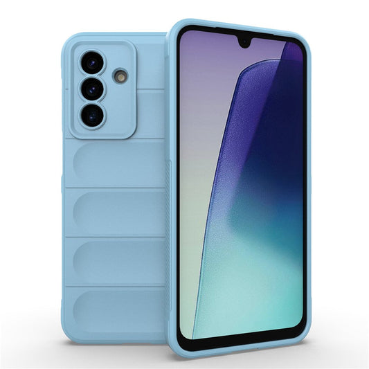For Samsung Galaxy A17 5G Case Anti-Drop Soft TPU Rugged Phone Back Cover - Baby Blue