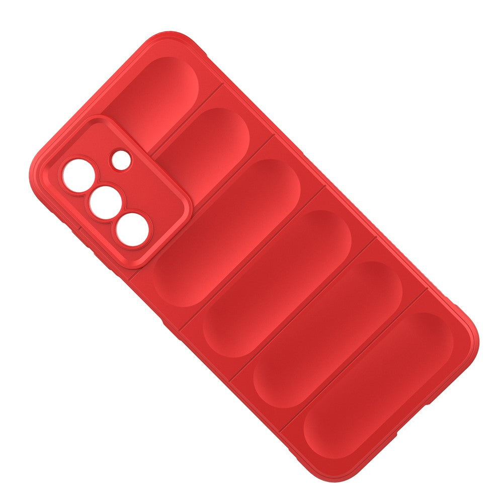 For Samsung Galaxy A17 5G Case Anti-Drop Soft TPU Rugged Phone Back Cover - Red