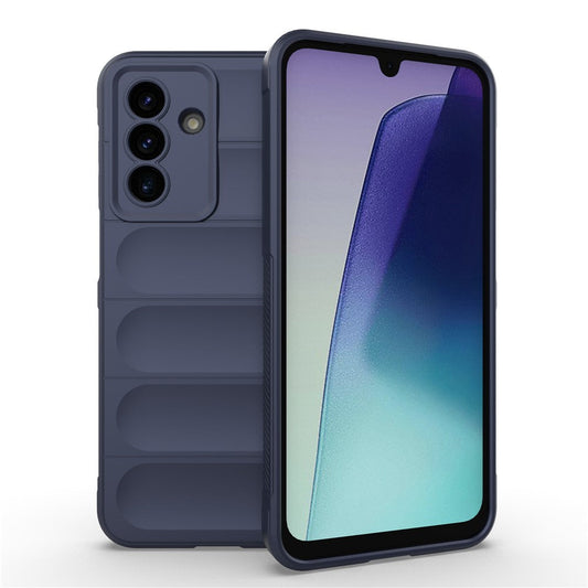 For Samsung Galaxy A17 5G Case Anti-Drop Soft TPU Rugged Phone Back Cover - Dark Blue