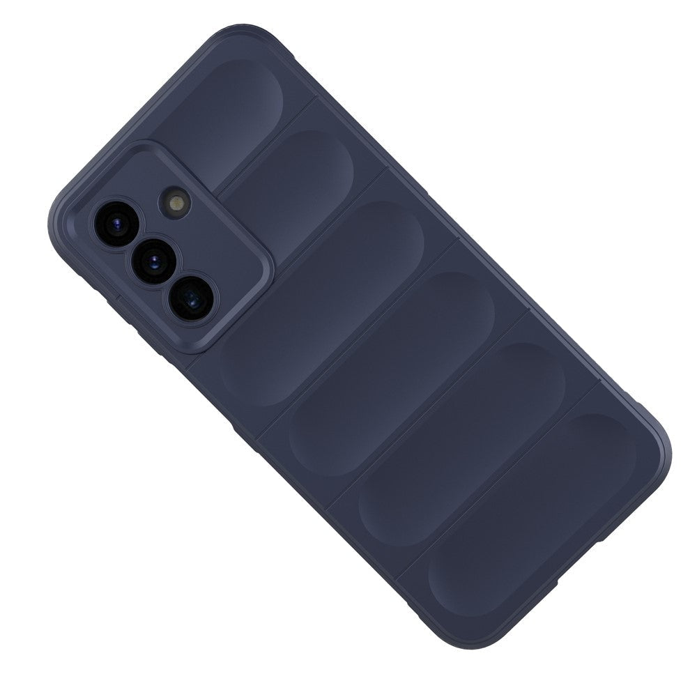 For Samsung Galaxy A17 5G Case Anti-Drop Soft TPU Rugged Phone Back Cover - Dark Blue
