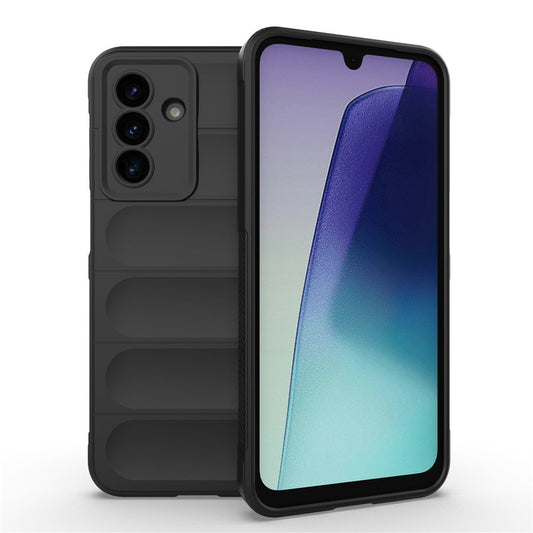 For Samsung Galaxy A17 5G Case Anti-Drop Soft TPU Rugged Phone Back Cover - Black