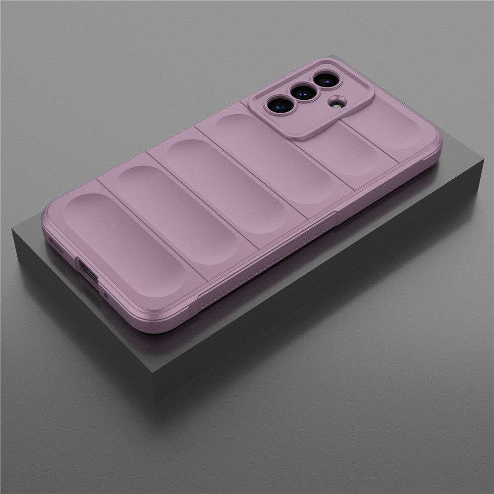 For Samsung Galaxy A17 5G Case Anti-Drop Soft TPU Rugged Phone Back Cover - Light Purple