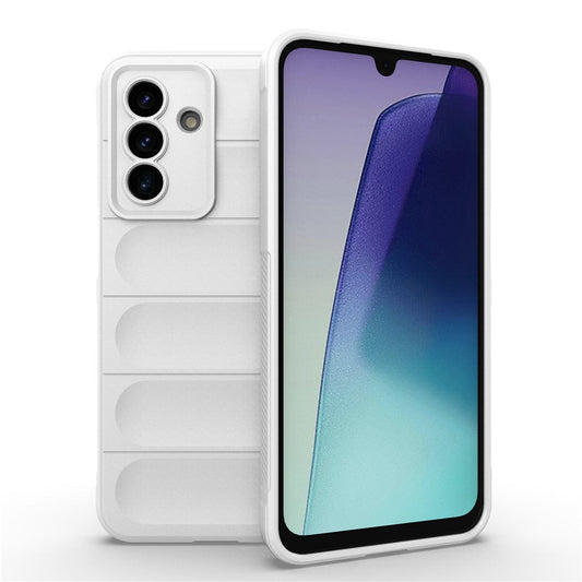 For Samsung Galaxy A17 5G Case Anti-Drop Soft TPU Rugged Phone Back Cover - White