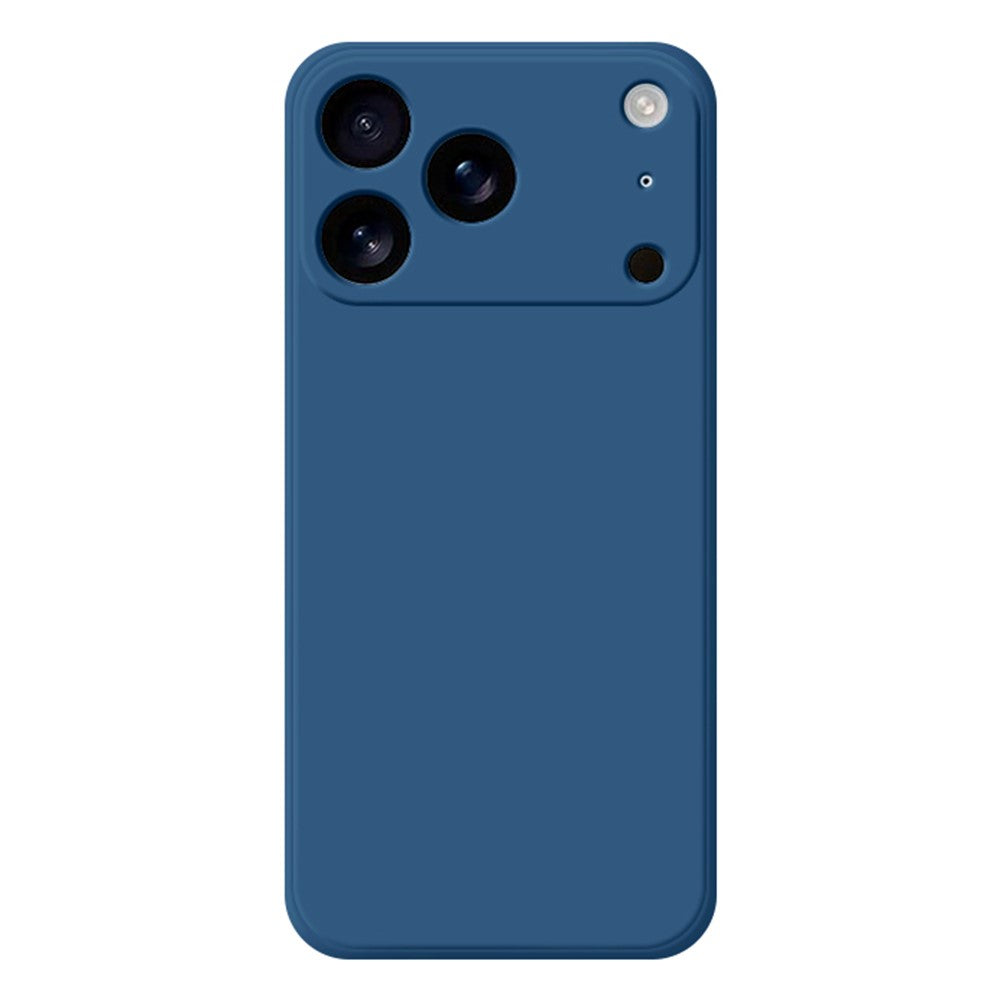 For iPhone 17 Pro Max TPU Case Straight Edge Protection Phone Cover - Sapphire