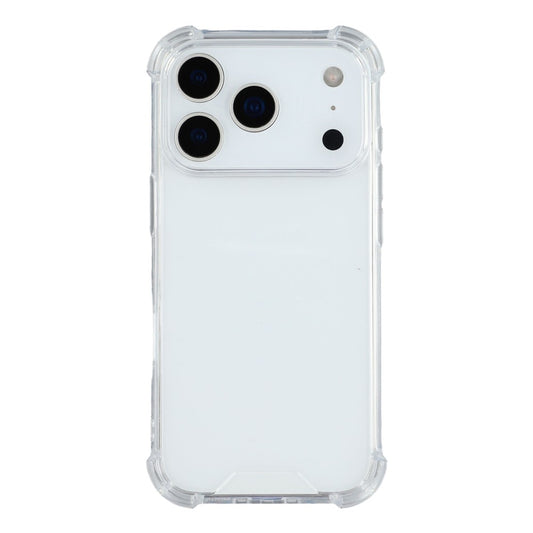 For iPhone 17 Pro Max Phone Case TPU + Acrylic 1.5mm Shockproof Clear Back Cover