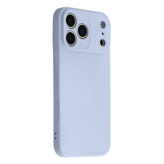 For iPhone 17 Pro Max Case TPU Back Soft Anti-Scratch Fiber Lining Phone Cover - Light Purple