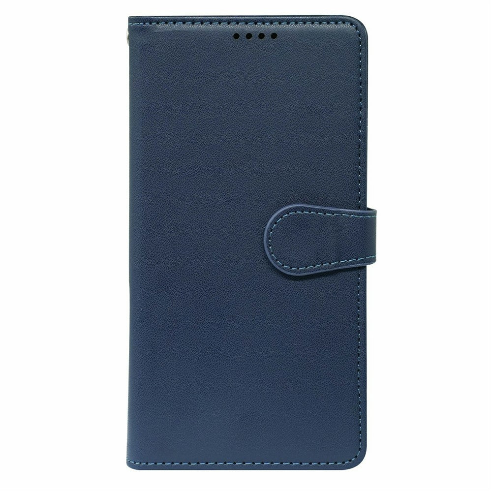 For Oppo Reno14 Pro 5G (Global) Case with 9 Card Slots PU Leather Stand Phone Cover - Blue