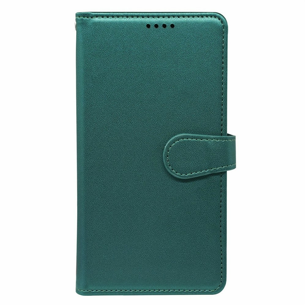 For Oppo Reno14 Pro 5G (Global) Case with 9 Card Slots PU Leather Stand Phone Cover - Green