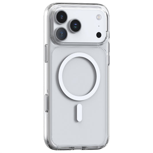 TORRAS For iPhone 17 Pro Max Case Magnetic Matte PC + TPU Phone Cover - Transparent