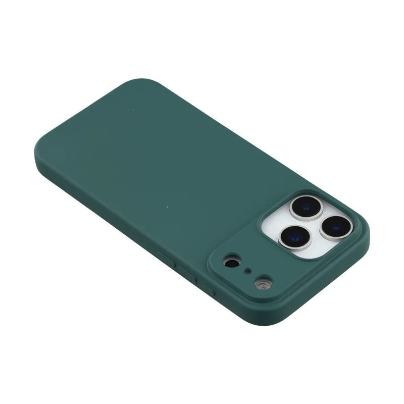 For iPhone 17 Pro Max Phone Case WANLONFENG RB2 Series TPU Back Cover with Tempered Glass - Army Green