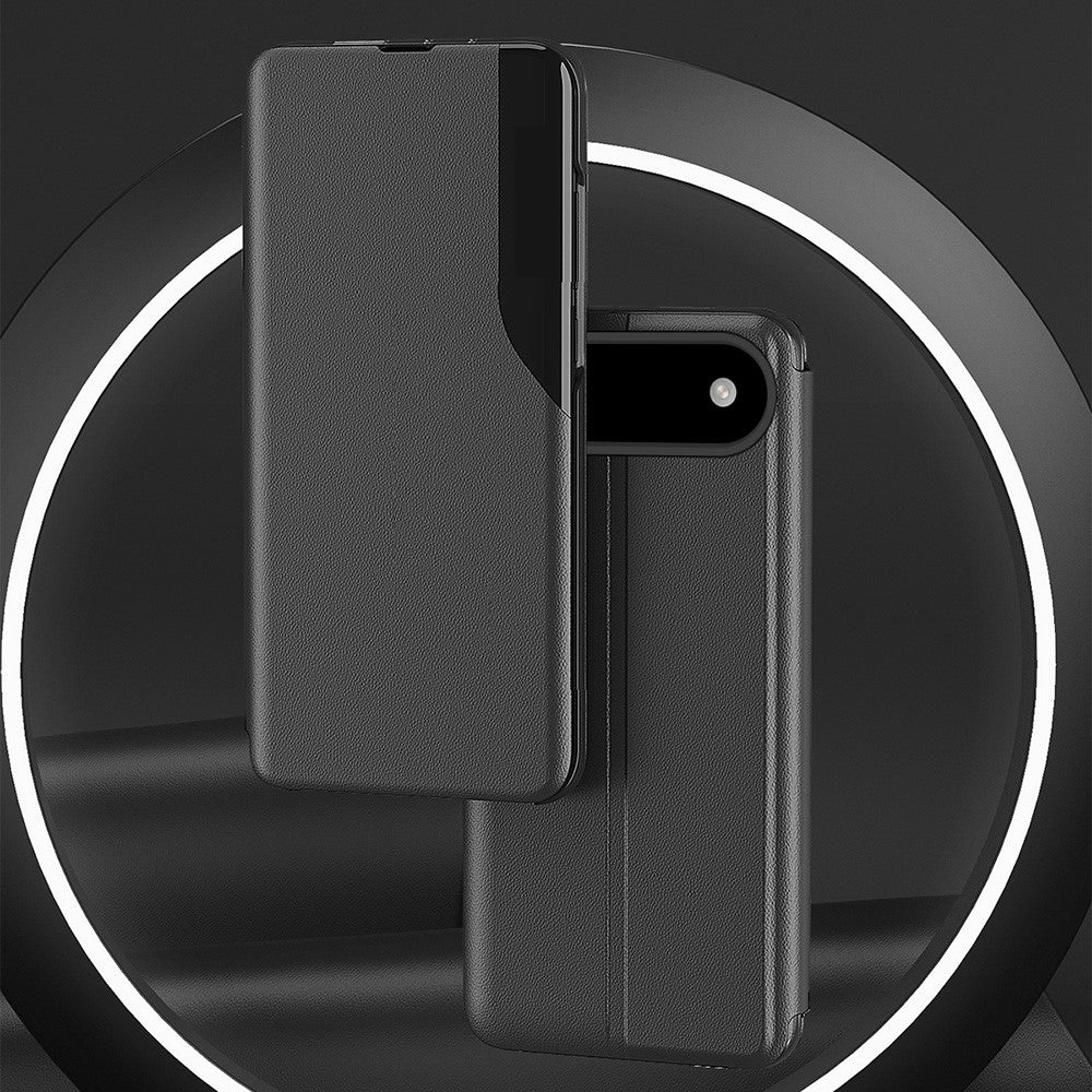 For iPhone 17 Pro Max Phone Case Folio Flip PU Leather Stand Cover - Sapphire