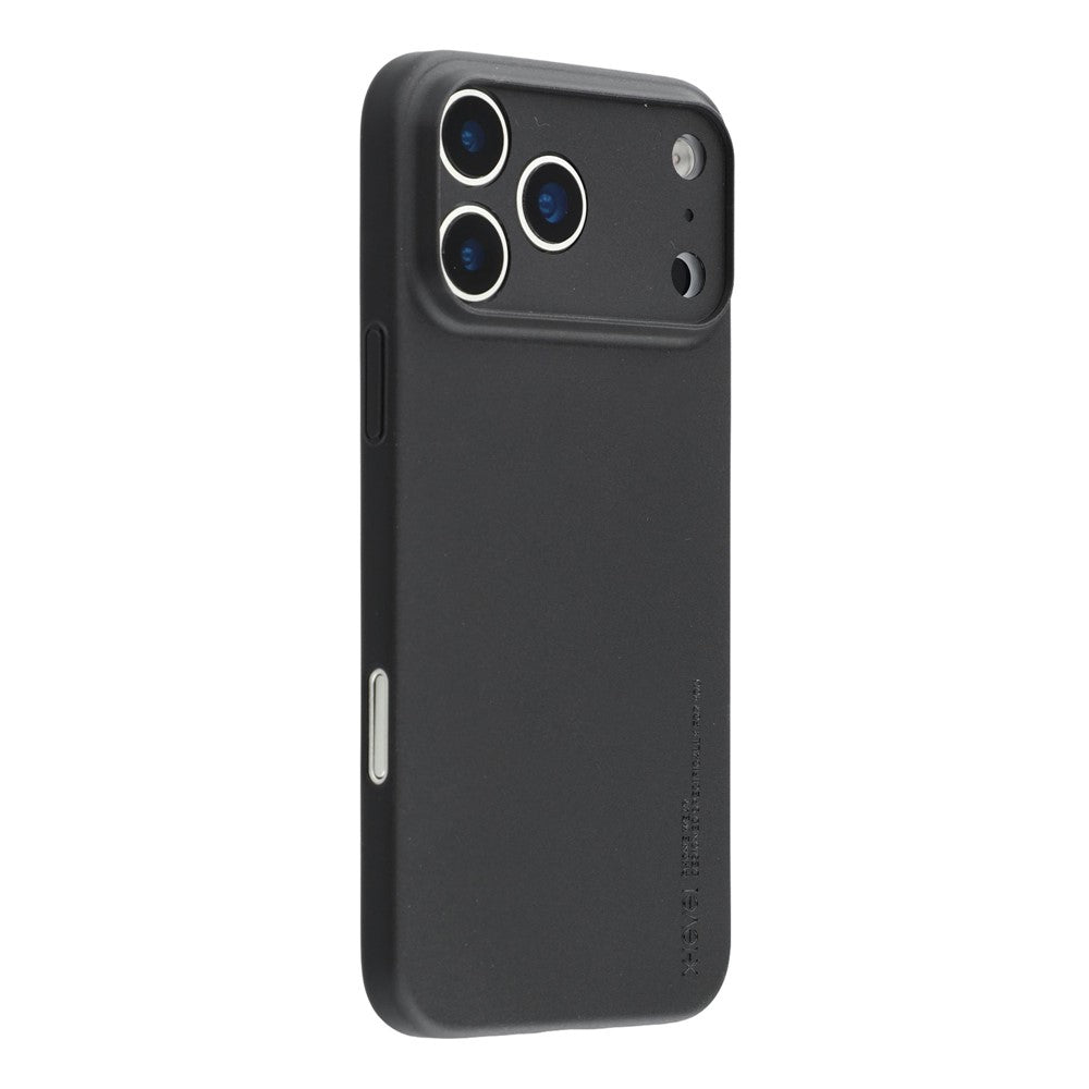 X-LEVEL For iPhone 17 Pro Max Case Hard PP Matte Phone Cover 0.18mm Ultra-Thin - Black