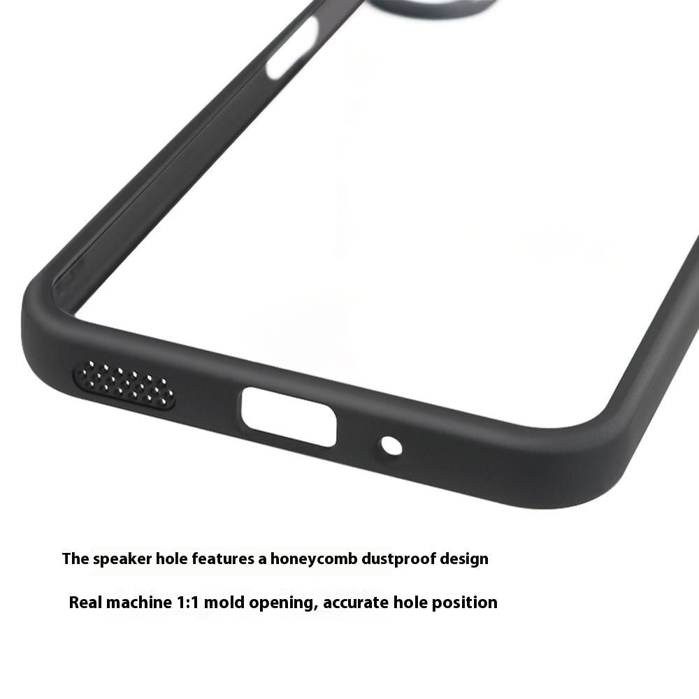 For Samsung Galaxy A17 5G Case Shockproof PC + TPU Clear Back Phone Cover
