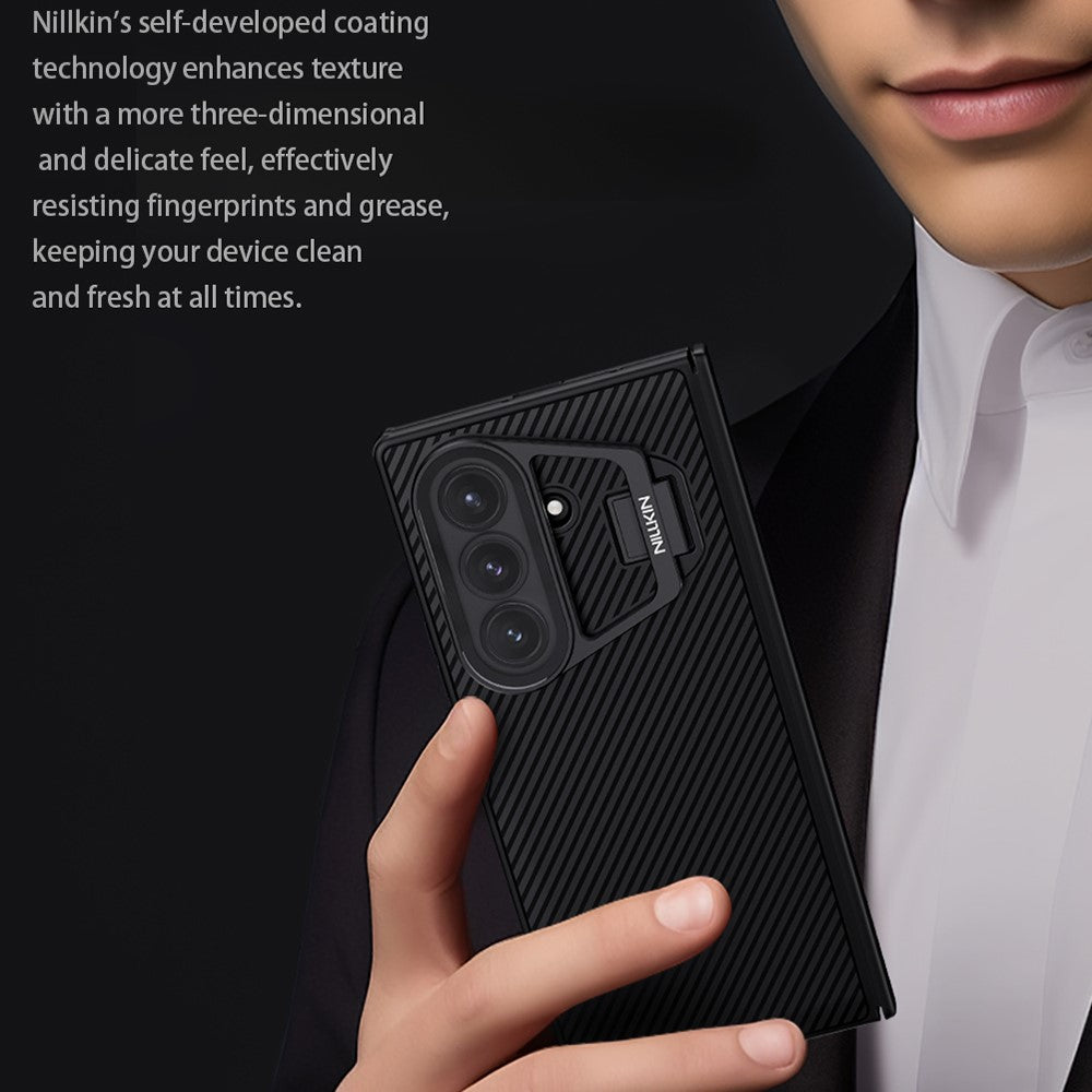 NILLKIN CamShield Prop Series For Samsung Galaxy Z Fold7 5G Case PC Phone Cover with Clear Camera Lid
