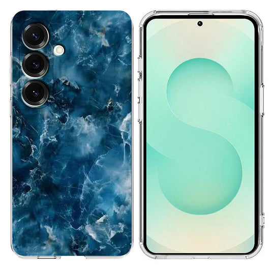 For Samsung Galaxy A26 5G / A17 5G Case Marble Pattern Printing Soft TPU Phone Cover - Grey