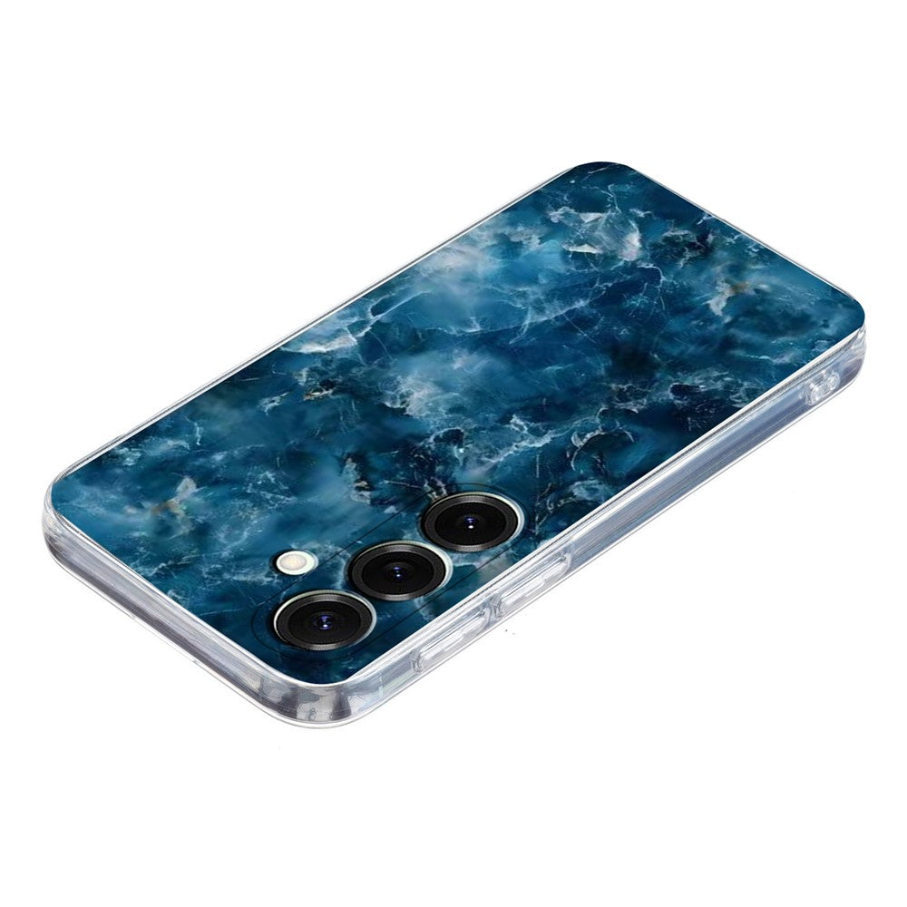 For Samsung Galaxy A26 5G / A17 5G Case Marble Pattern Printing Soft TPU Phone Cover - Grey