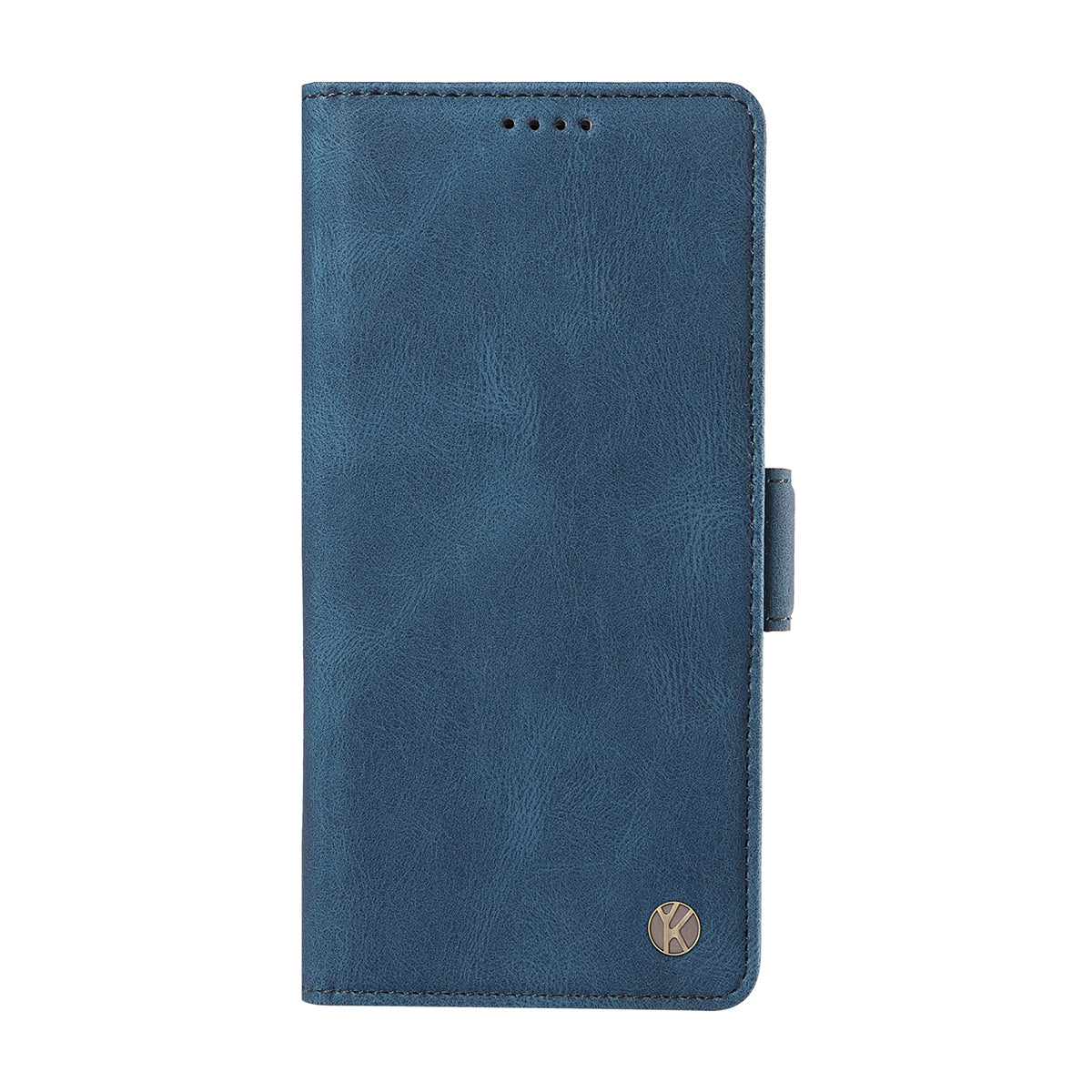 For Oppo Reno14 Pro 5G (China) / Oppo Reno14 Pro 5G (Global) Leather Case YIKATU YK-005 Skin-touch Feeling Wallet Phone Cover - Blue