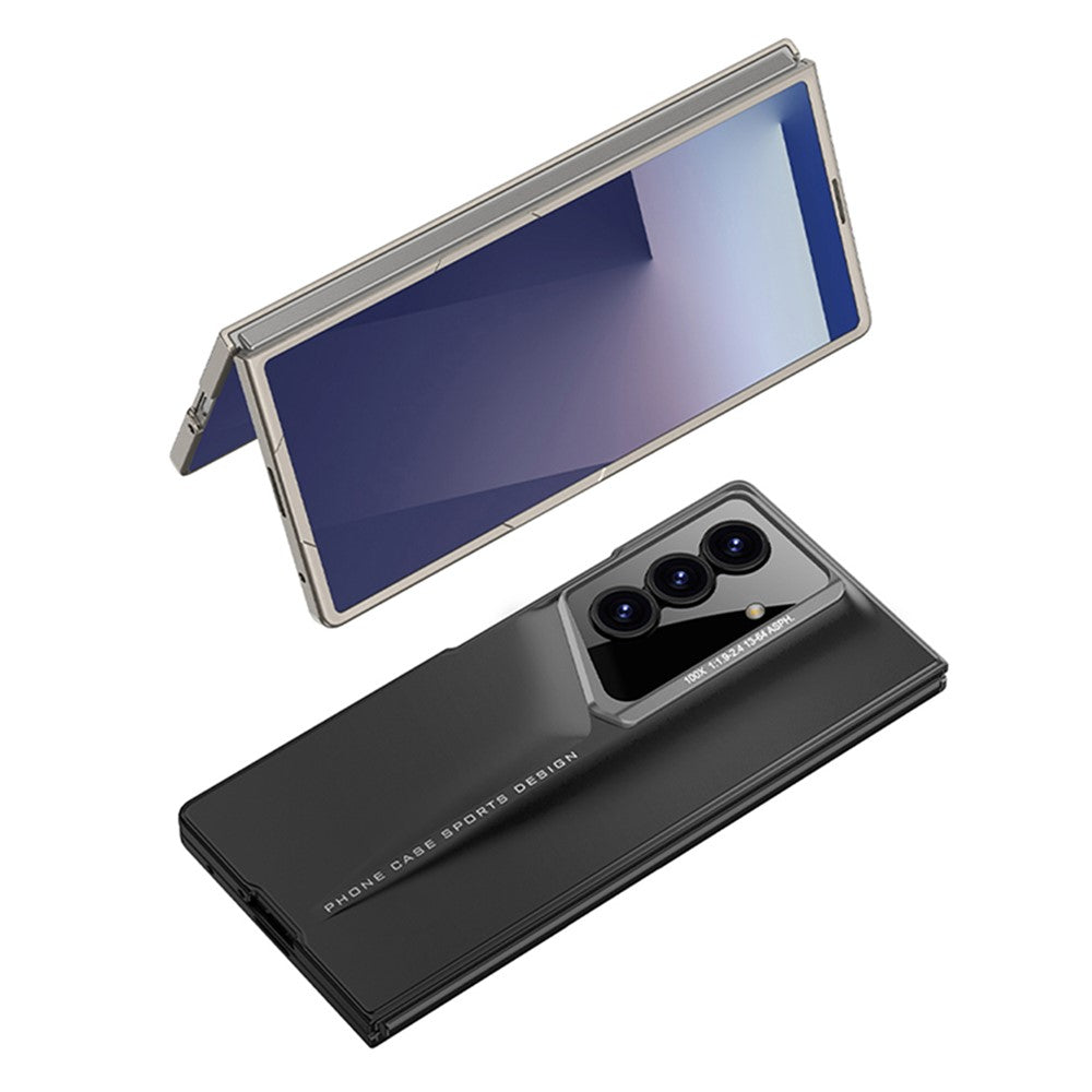 GKK For Samsung Galaxy Z Fold7 5G Case Shockproof Hard PC Ultra Slim Phone Cover - Titanium Grey