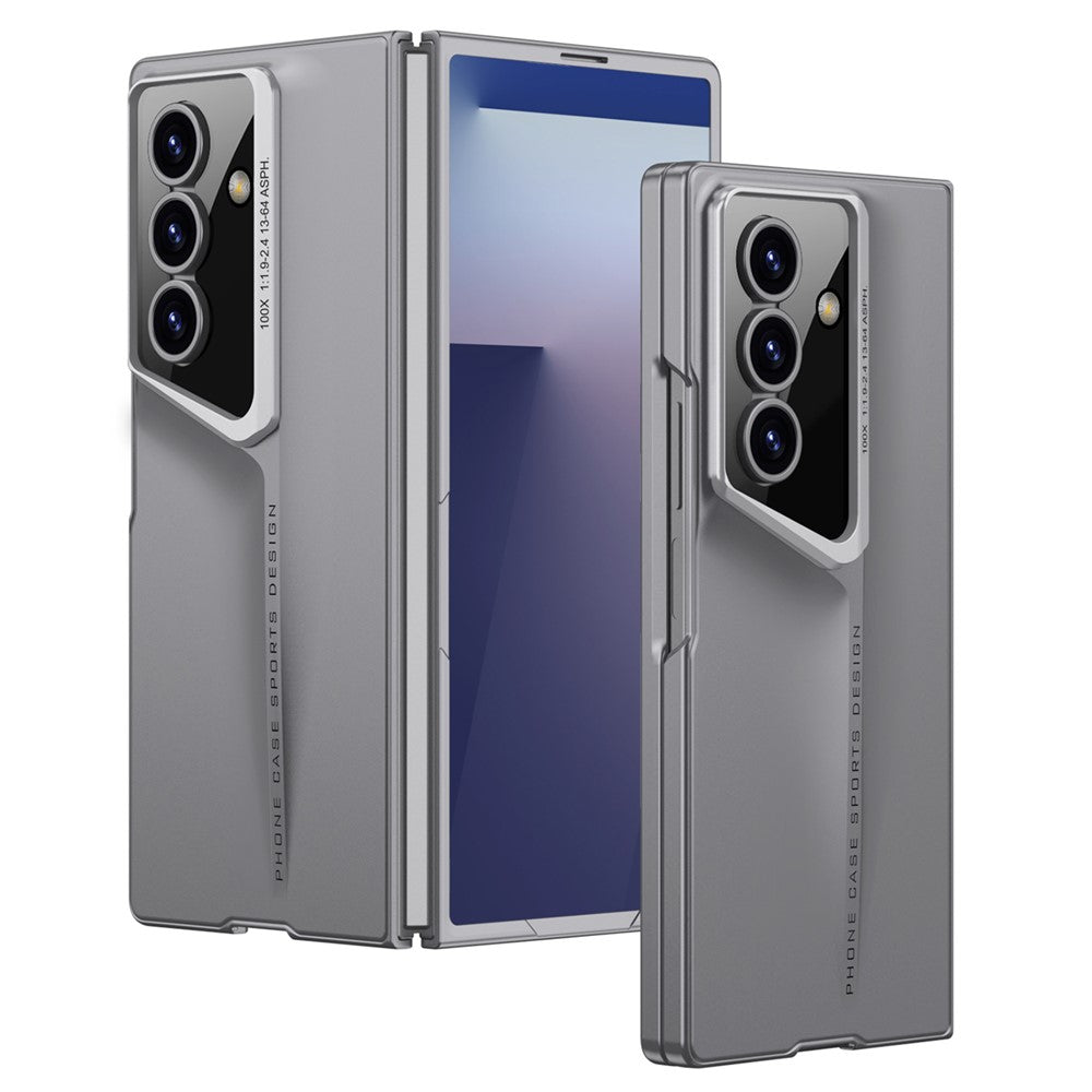 GKK For Samsung Galaxy Z Fold7 5G Case Shockproof Hard PC Ultra Slim Phone Cover - Grey