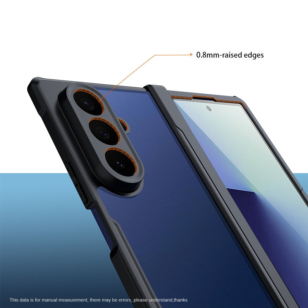 XUNDD For Samsung Galaxy Z Fold7 5G Case TPU + Acrylic Phone Cover with Front Screen Protector