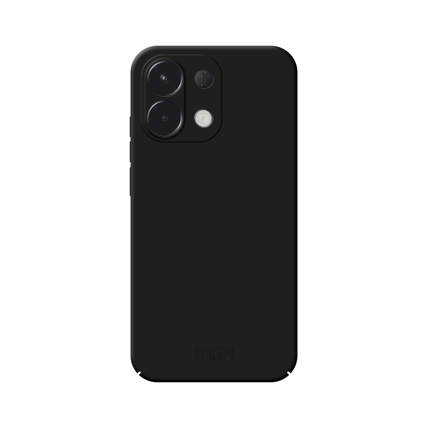 For Oppo K12s 5G Phone Case MOFI JK Qin Series Skin-Touch Matte Anti-fingerprint Back Cover - Black