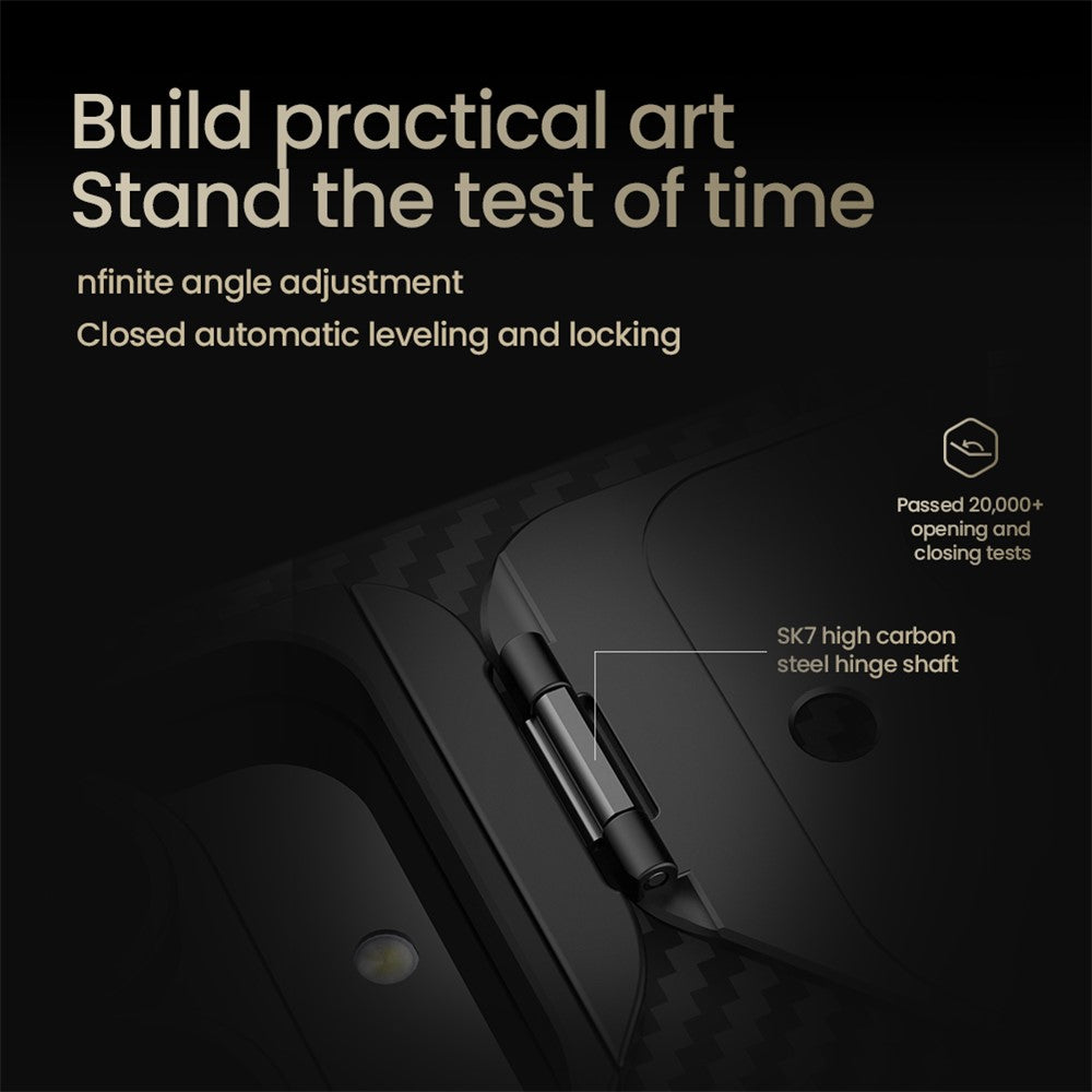 NILLKIN For Samsung Galaxy Z Fold7 5G Case Compatible with MagSafe TPU + Aramid Fiber Lens Kickstand Phone Cover Precision Cutout