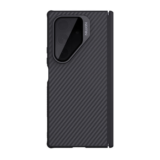 NILLKIN For Samsung Galaxy Z Fold7 5G Case Compatible with MagSafe TPU + Aramid Fiber Lens Cover Kickstand Phone Cover