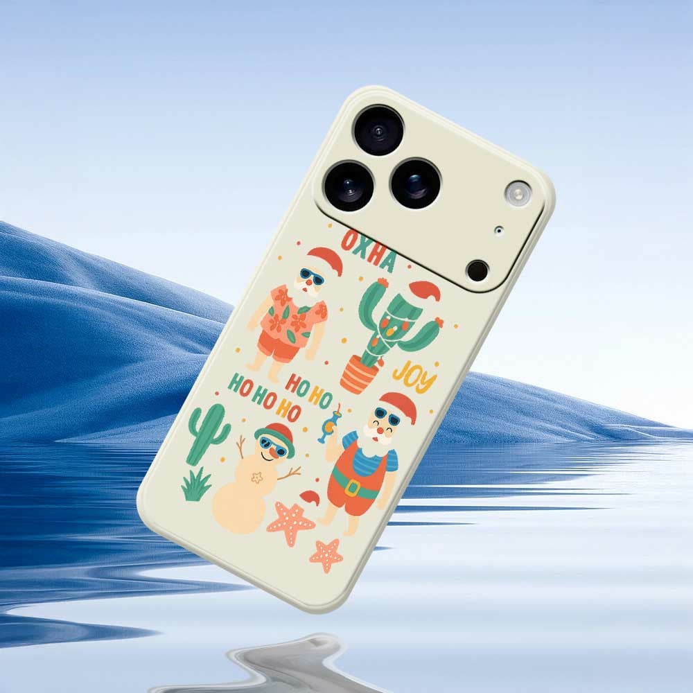 For iPhone 17 Pro Max Case Fun Playing Pattern Printing Straight Edge TPU Phone Back Cover - Purple