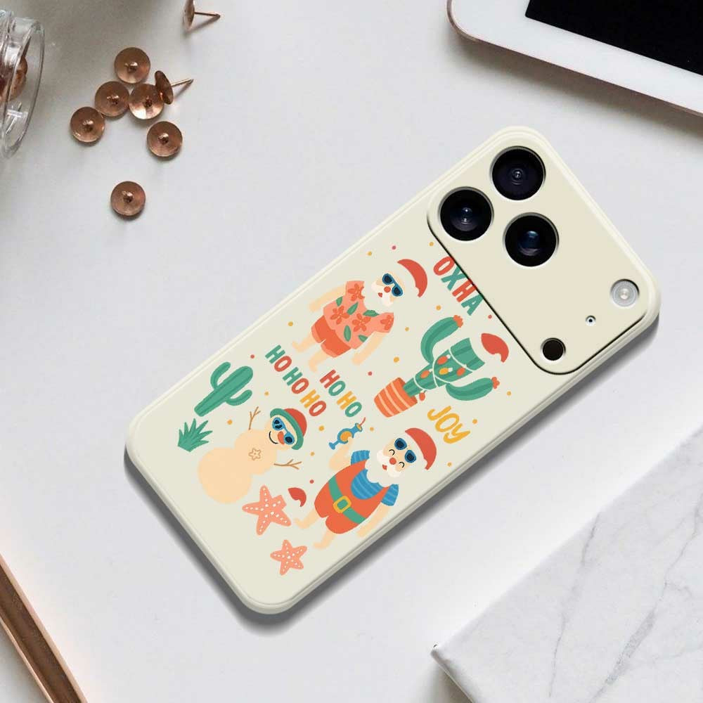 For iPhone 17 Pro Max Case Fun Playing Pattern Printing Straight Edge TPU Phone Back Cover - Black