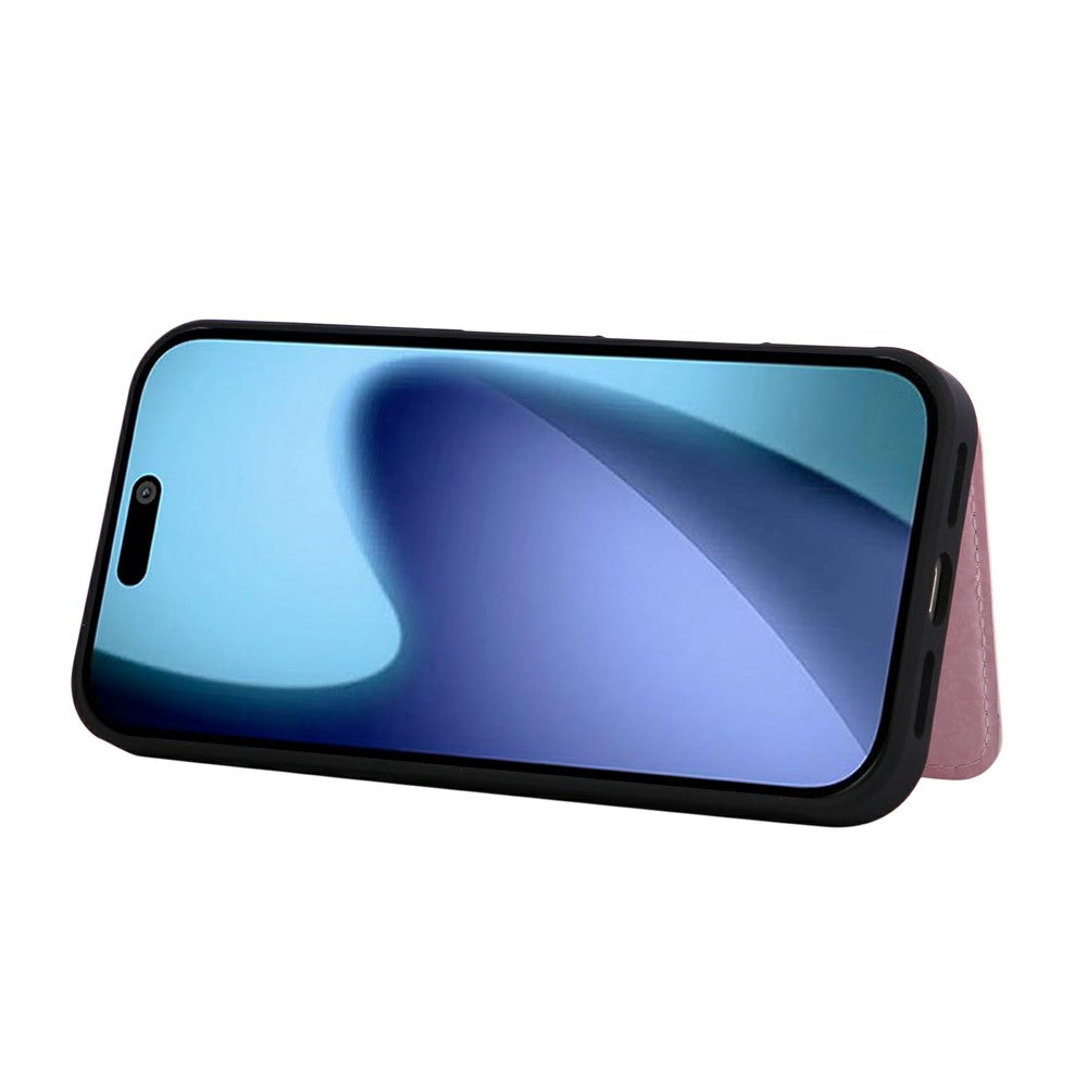 For iPhone 17 Pro Max Case Flower Leather TPU RFID Blocking Phone Cover Card Slots - Flowers