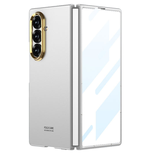 GKK For Samsung Galaxy Z Fold7 5G Case Shockproof Hard PC Ultra Slim Phone Cover - Silver