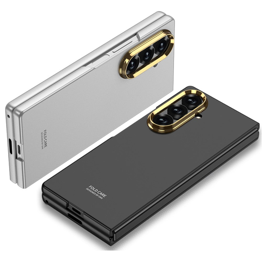 GKK For Samsung Galaxy Z Fold7 5G Case Shockproof Hard PC Ultra Slim Phone Cover - Silver