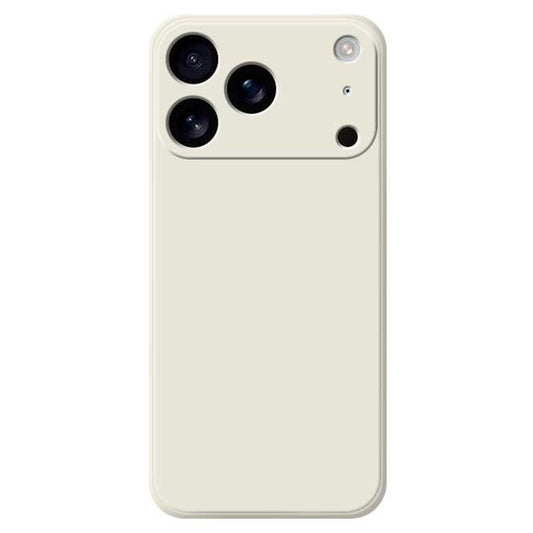 For iPhone 17 Pro Max Case Soft TPU Shockproof Protective Phone Cover - Beige