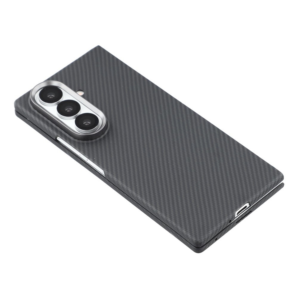 For Samsung Galaxy Z Fold7 5G Magnetic Case 600D Fine Texture Aramid Fiber Phone Cover