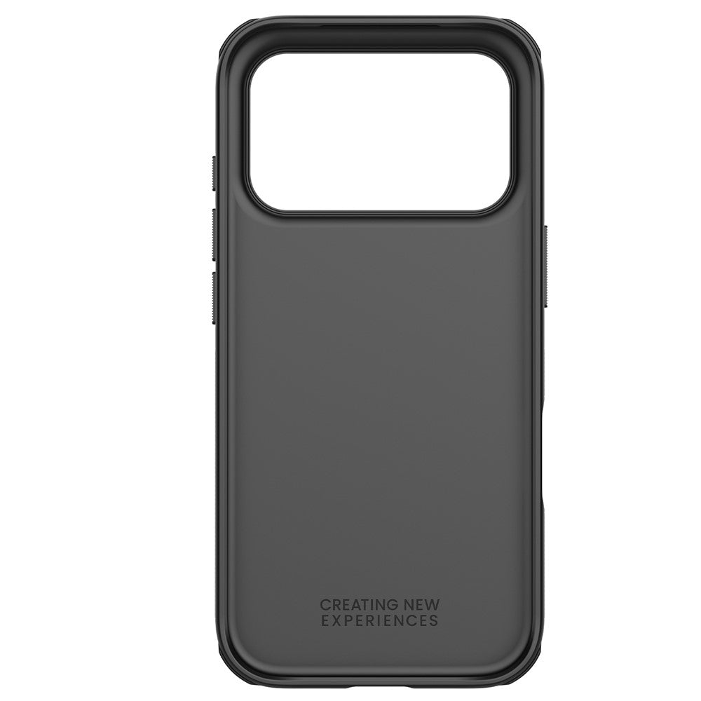 NILLKIN Frosted Shield Pro For iPhone 17 Pro Max Case Matte PC + TPU Phone Cover - Black