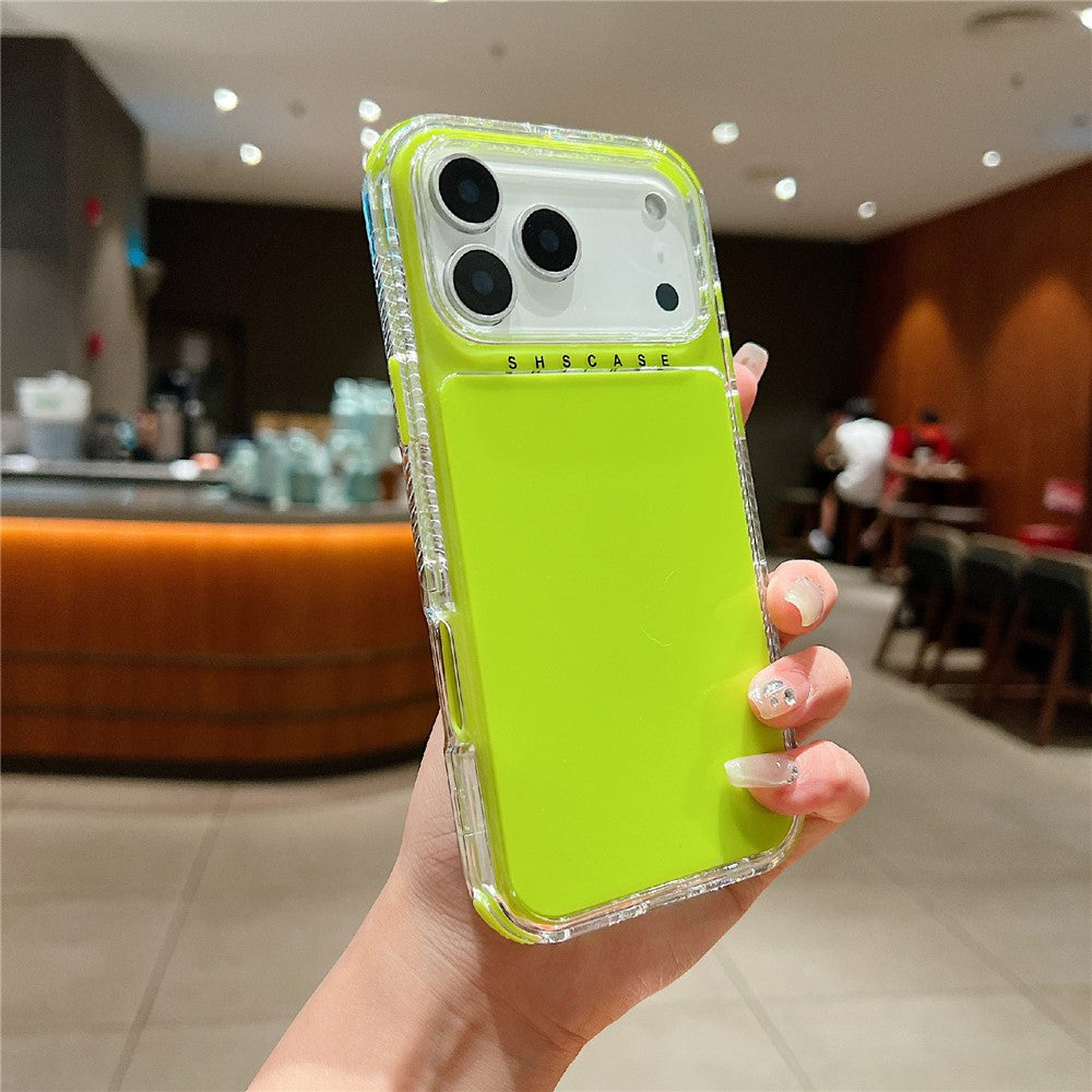 For iPhone 17 Pro Max Case 3-in-1 Drop-Proof PC + TPU Phone Cover - Green