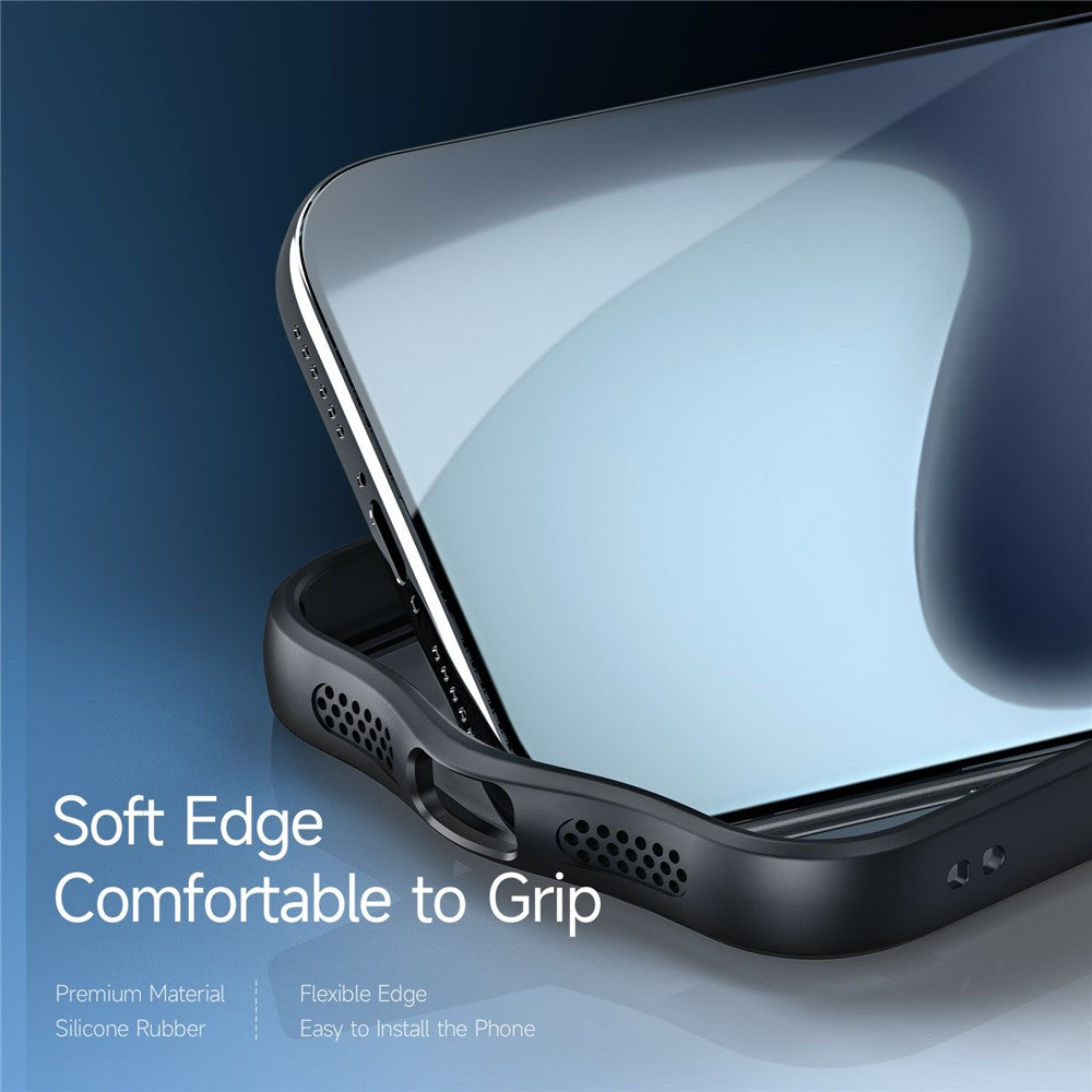 DUX DUCIS Aimo Series For iPhone 17 Pro Max Magnetic Case Compatible with MagSafe TPU + PC Phone Cover (REACH Certification) - Black