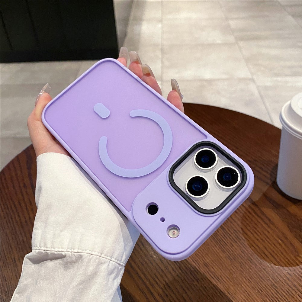 For iPhone 17 Pro Max Case Compatible with MagSafe Skin-Touch Matte Anti-Drop TPU + PC Phone Cover - Light Purple
