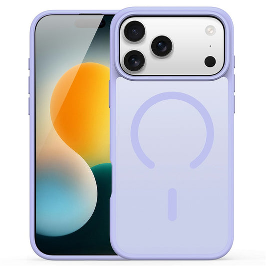 DUX DUCIS Yind Series For iPhone 17 Pro Max Case TPU + PC Matte Phone Cover Compatible with MagSafe - Light Purple