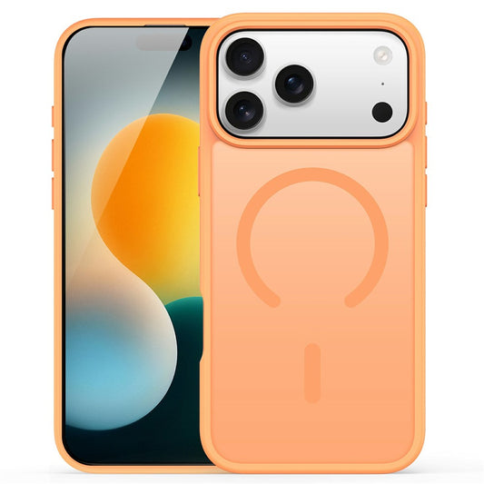 DUX DUCIS Yind Series For iPhone 17 Pro Max Case TPU + PC Matte Phone Cover Compatible with MagSafe - Orange