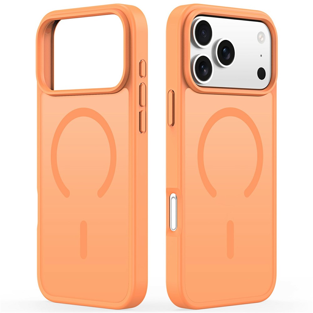 DUX DUCIS Yind Series For iPhone 17 Pro Max Case TPU + PC Matte Phone Cover Compatible with MagSafe - Orange