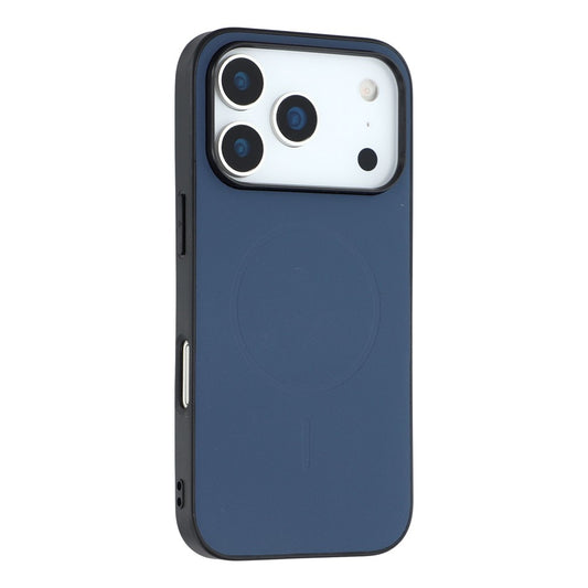 X-LEVEL For iPhone 17 Pro Max Case Compatible with MagSafe PC+TPU+PU Phone Back Cover - Blue