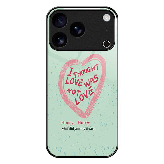For iPhone 17 Pro Max Case PC TPU Tempered Glass Pattern Printing Slim Phone Back Cover - B0292