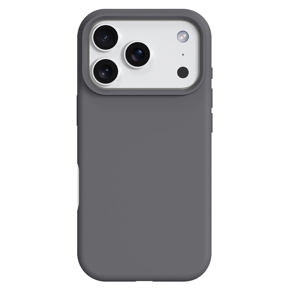 For iPhone 17 Pro Max Case Compatible with MagSafe Liquid Silicone + PC Phone Cover - Dark Grey