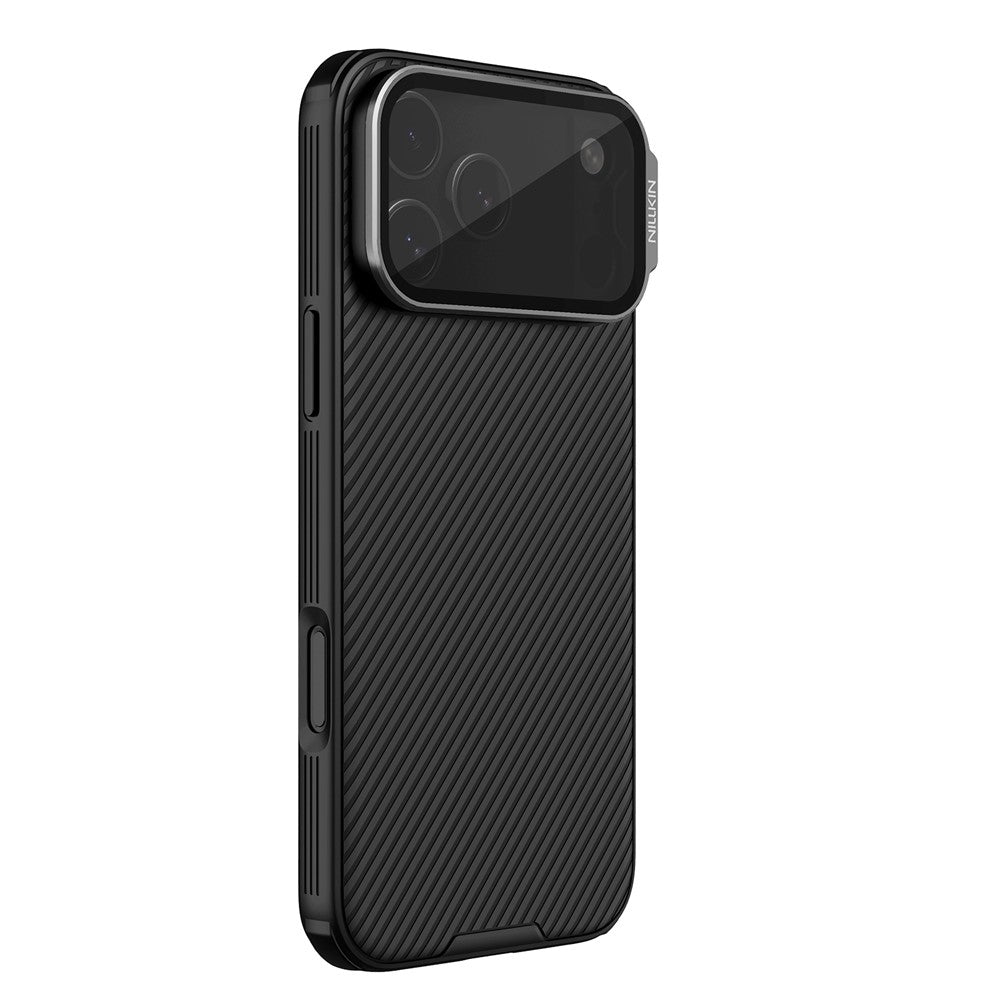 NILLKIN Camshield Prop Series for iPhone 17 Pro Max Case Clear Black Lens Lid PC TPU Phone Back Cover