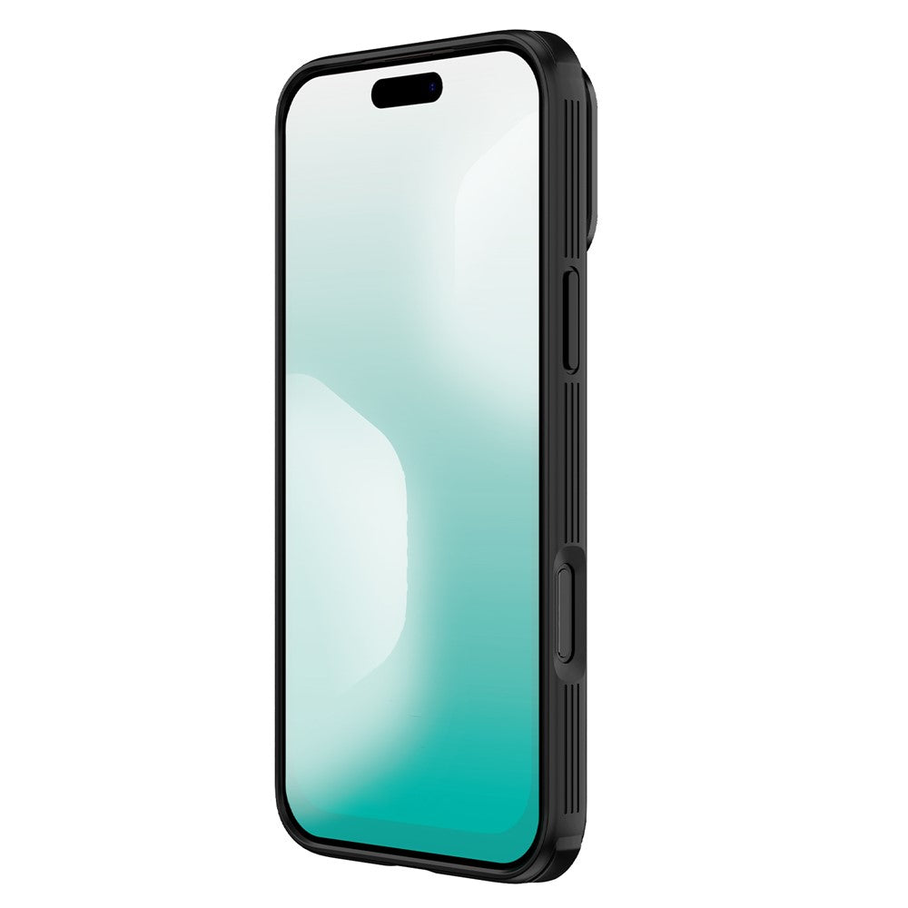 NILLKIN Camshield Prop Series for iPhone 17 Pro Max Case Clear Black Lens Lid PC TPU Phone Back Cover