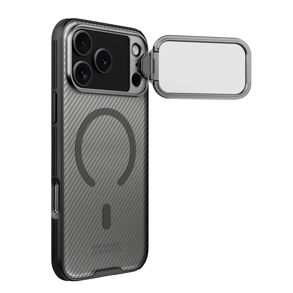 NILLKIN CamShield Prop Magnetic Series For iPhone 17 Pro Max Case TPU PC Phone Cover with Clear Camera Lid
