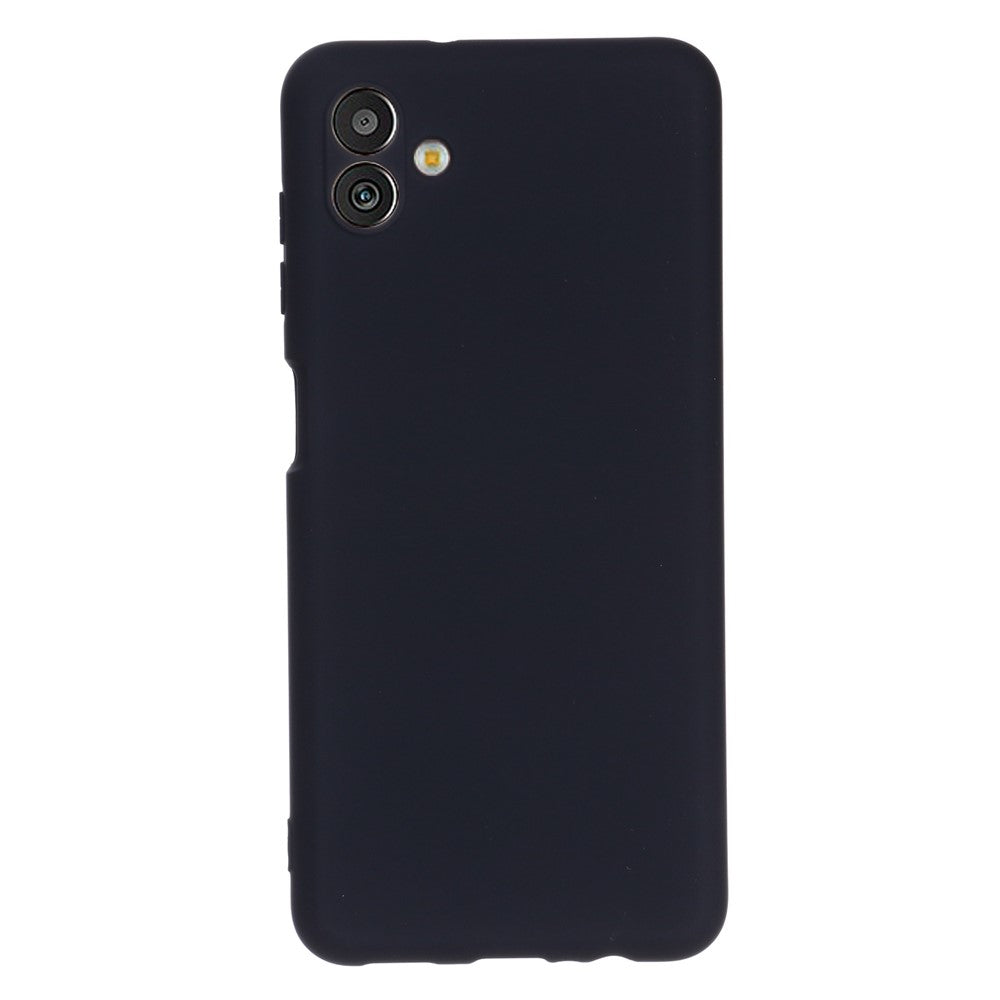 Cell Phone Case for Samsung Galaxy M13 5G, Liquid Silicone+Soft Microfiber Lining Anti-dust Phone Protective Cover - Black